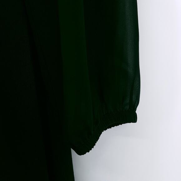 NWT Express Long Sleeve Black Shift Dress Size XS - Picture 5 of 8